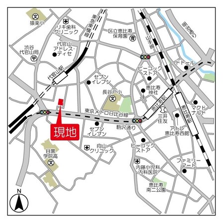 シティカレント代官山の物件内観写真